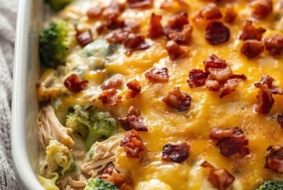 Thumbnail for Easy Keto Chicken Casserole (Creamy Low-Carb Dinner)
