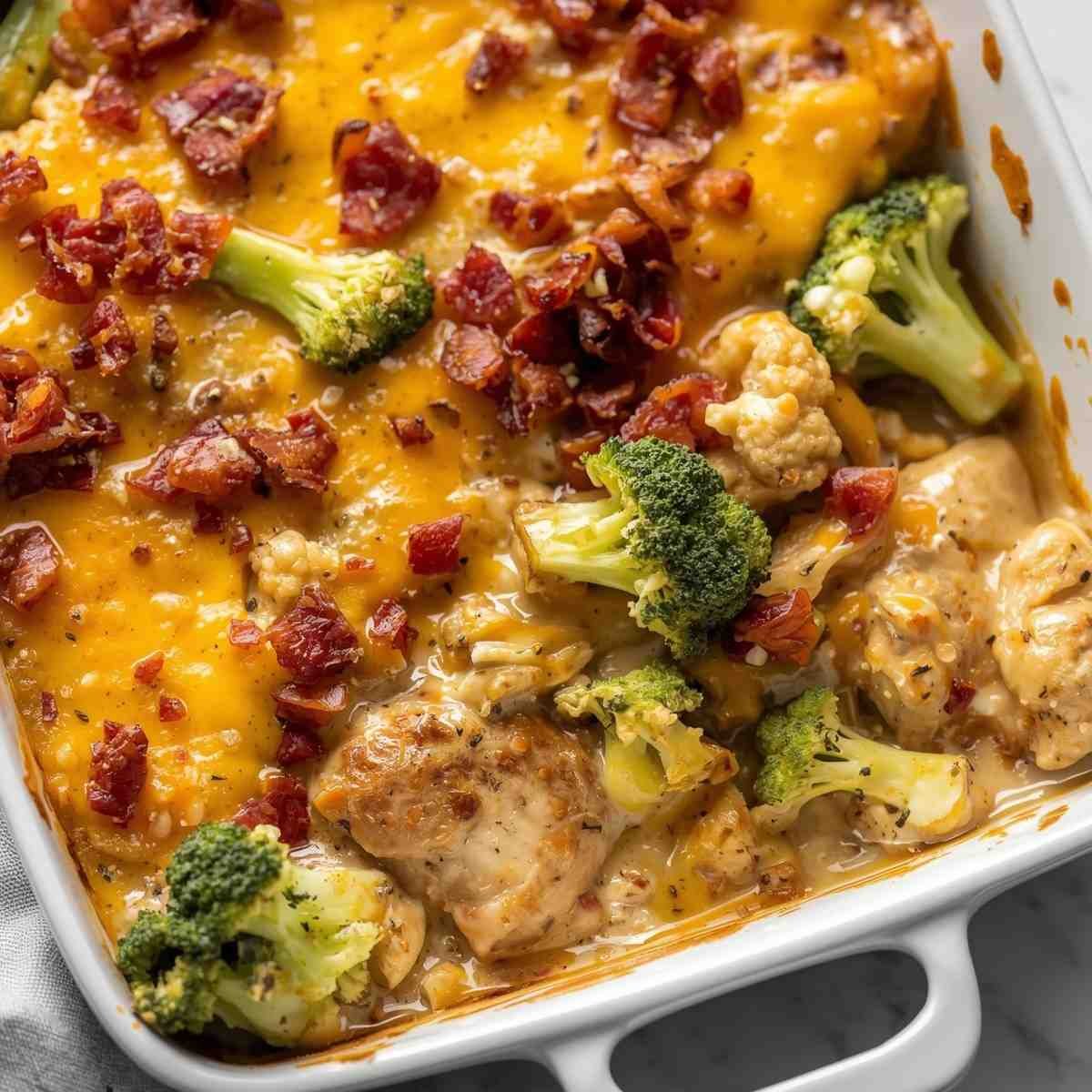 Easy Keto Chicken Casserole