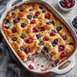 High-Protein Berry Greek Yogurt Breakfast Bake