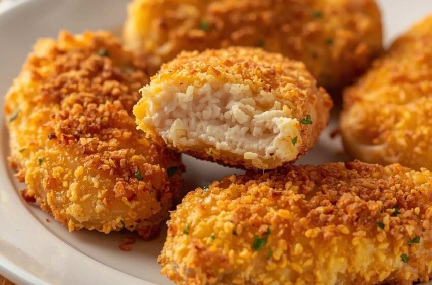 High-Protein Parmesan Chicken Tenders (Crispy & Juicy)