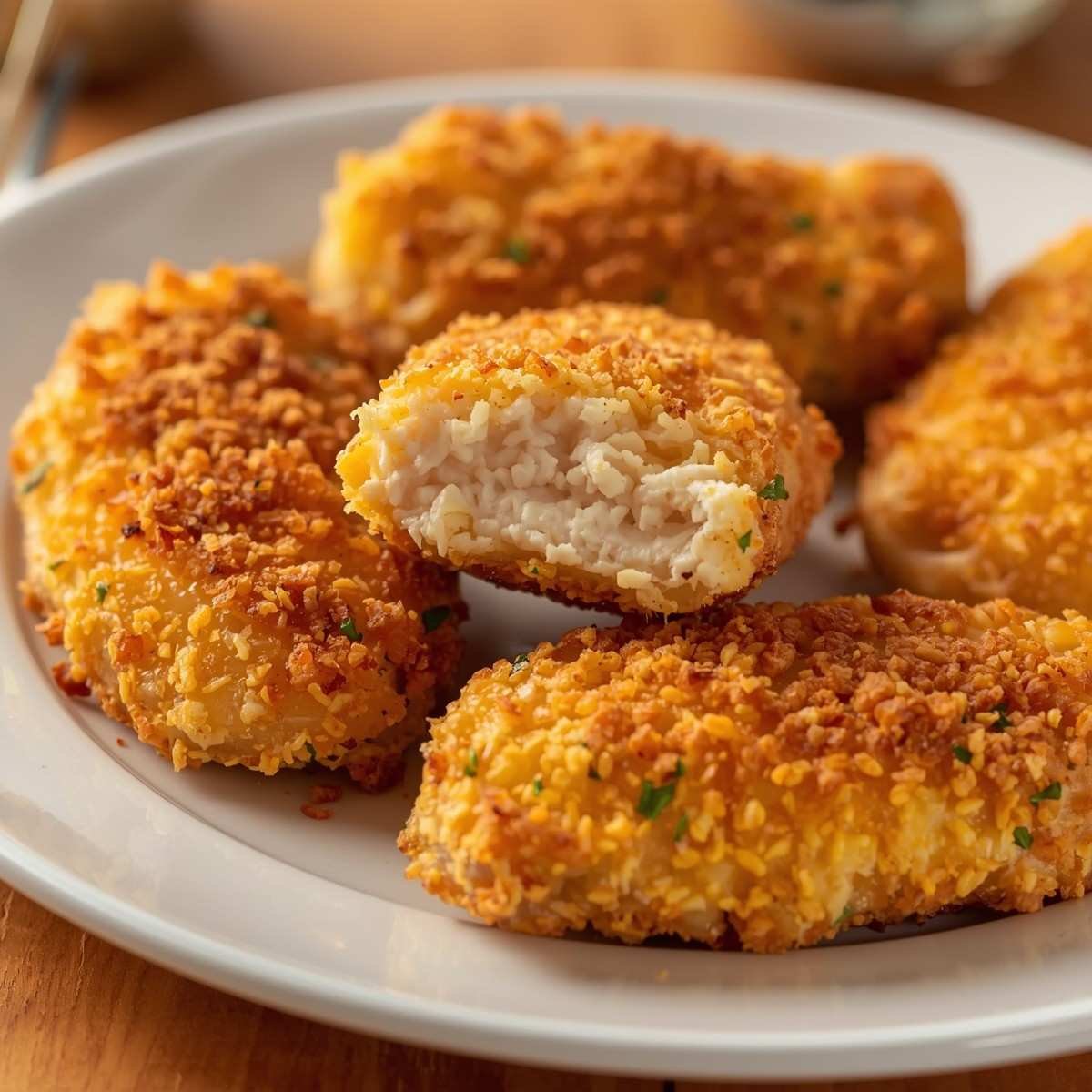 High-Protein Parmesan Chicken Tenders (Crispy & Juicy)