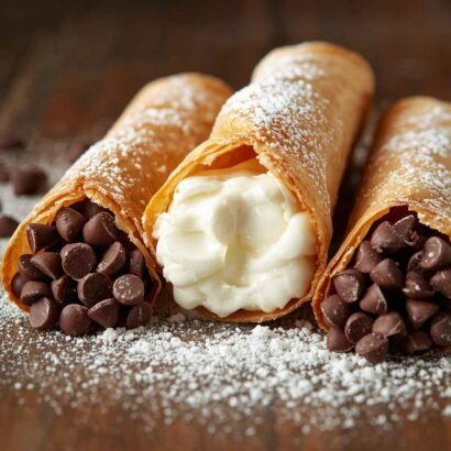 Italian Homemade Cannoli