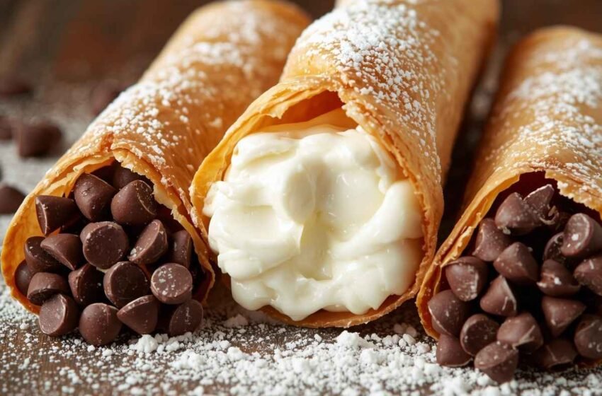 Italian Homemade Cannoli
