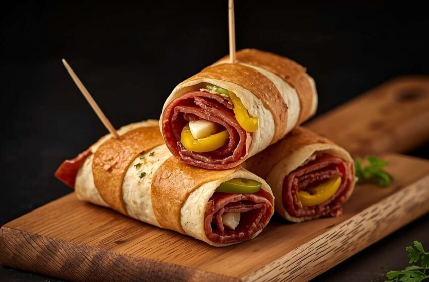 Keto Italian Sub Roll-Ups (No Bread, & Low-Carb)