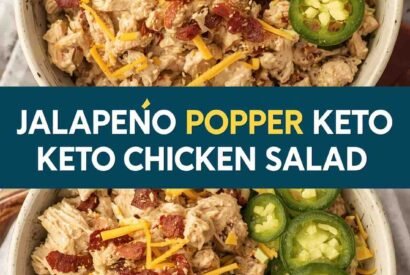 Thumbnail for Jalapeño Popper Keto Chicken Salad