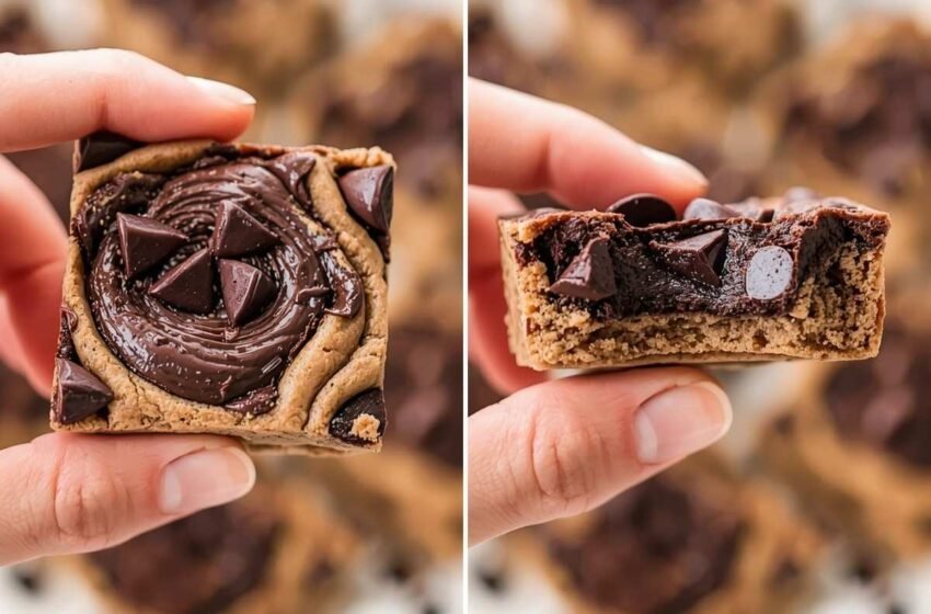 Keto Brownie Cookie Bars