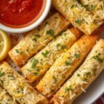 Keto Garlic Breadsticks