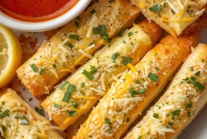 Thumbnail for Keto Garlic Breadsticks (Healthy & Tasty Low-Carb Recipe)