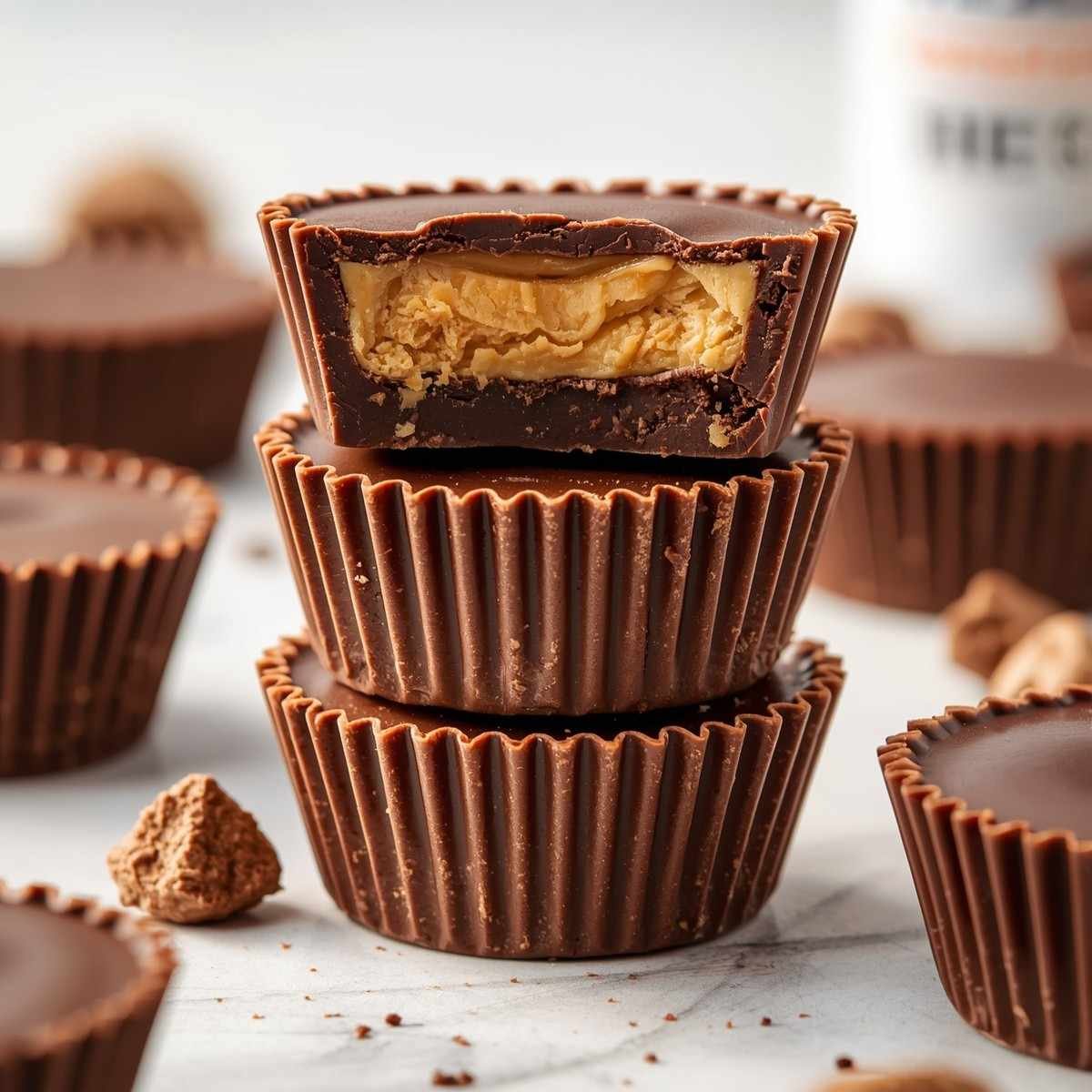 Keto Peanut Butter Cups (Easy No-Bake Low-Carb Dessert)