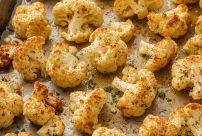 Thumbnail for Keto Roasted Cauliflower (Crispy Low-Carb Oven Side Dish)