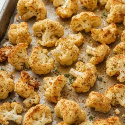 Keto Roasted Cauliflower (Crispy Low-Carb Oven Side Dish)