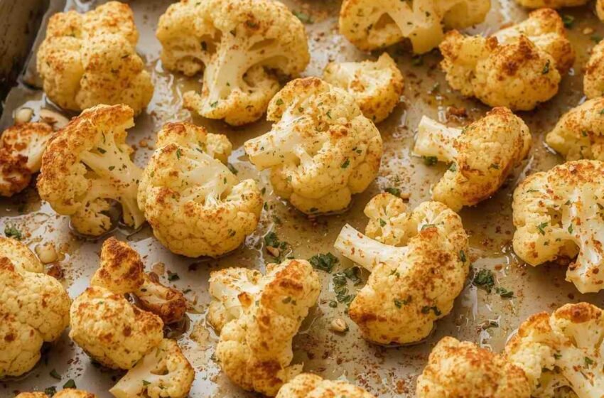 Keto Roasted Cauliflower (Crispy Low-Carb Oven Side Dish)