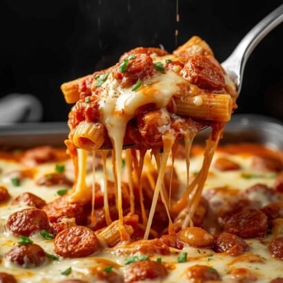 Loaded Italian Sausage Casserole (Rich & Cheesy Comfort Dinner)