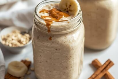 Thumbnail for Peanut Butter Oatmeal Smoothie