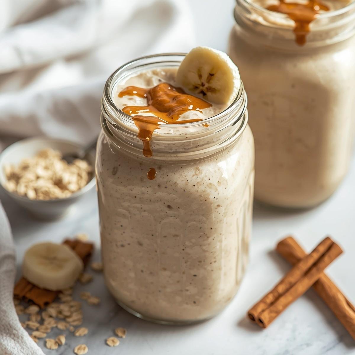 Peanut Butter Oatmeal Smoothie