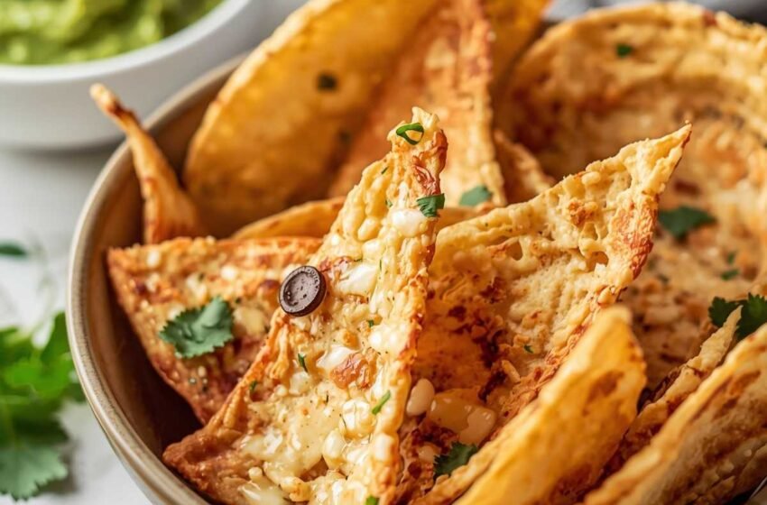 2-Ingredient Keto Tortilla Chips