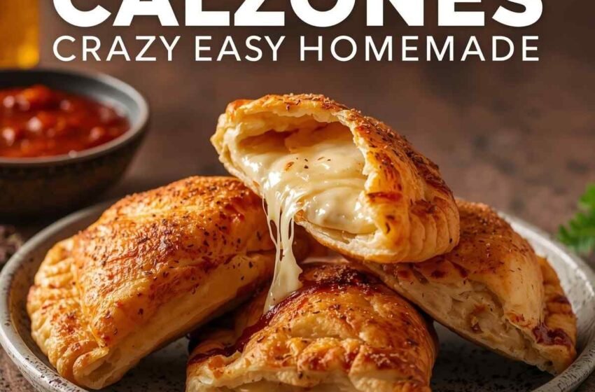 Air Fryer Calzones (Easy Homemade Recipe)