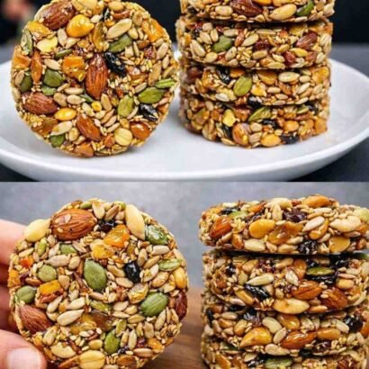 Healthy cookies without flour and sugar