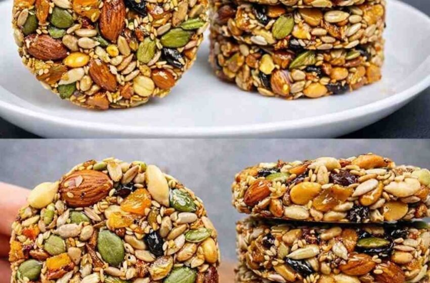 Healthy cookies without flour and sugar