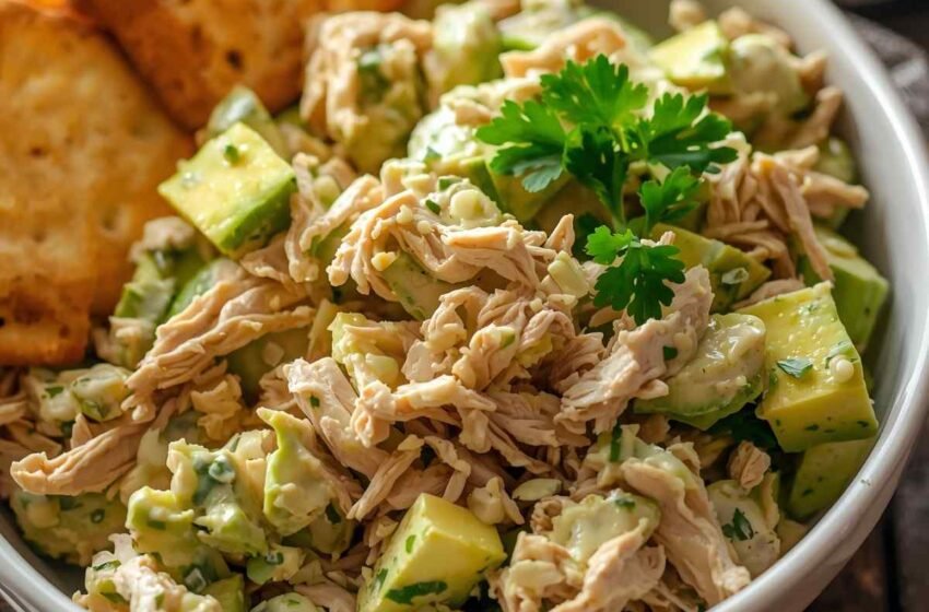 Green Goddess Chicken Salad
