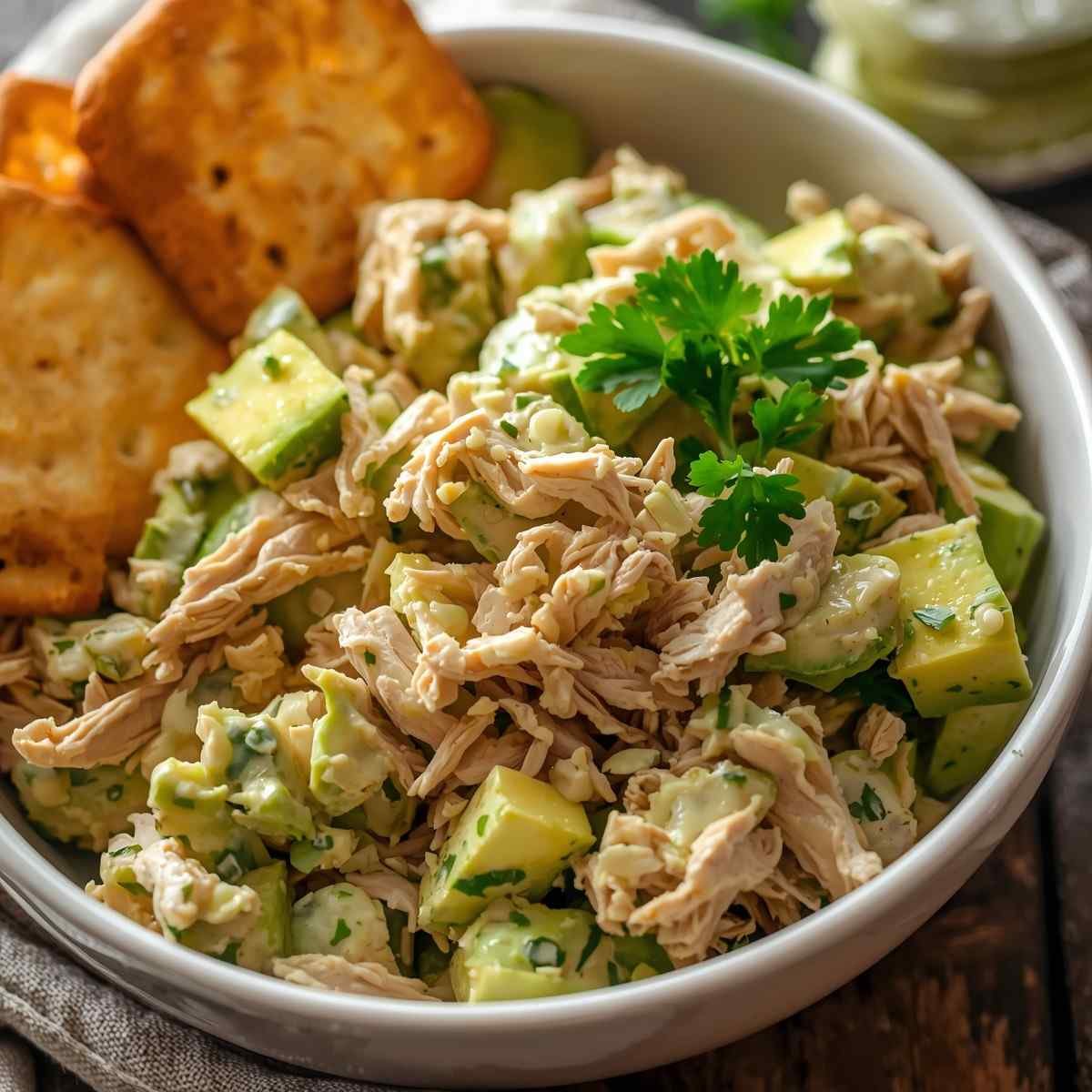 Green Goddess Chicken Salad