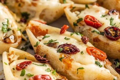 Thumbnail for Italian Sun-Dried Tomato & Ricotta Stuffed Shells