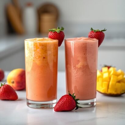 Refreshing Sunrise Sunset Smoothie
