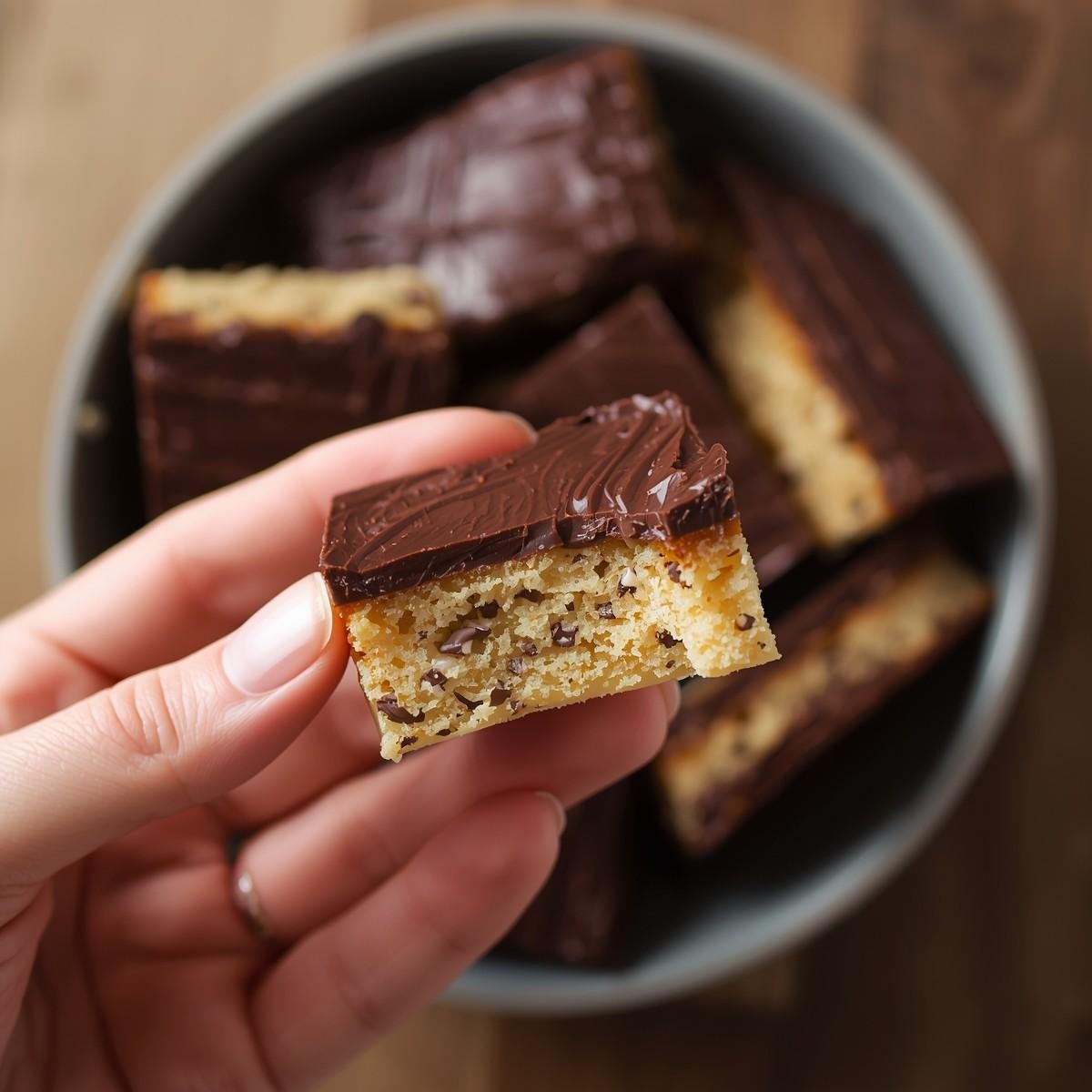 No-Bake Keto Chocolate Cookie Bars