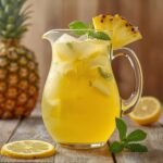 Pineapple Lemonade Refreshing Drink