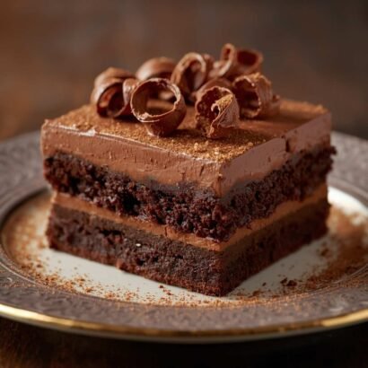 Chocolate Tres Leches Cake