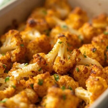 Crispy Roasted Cauliflower