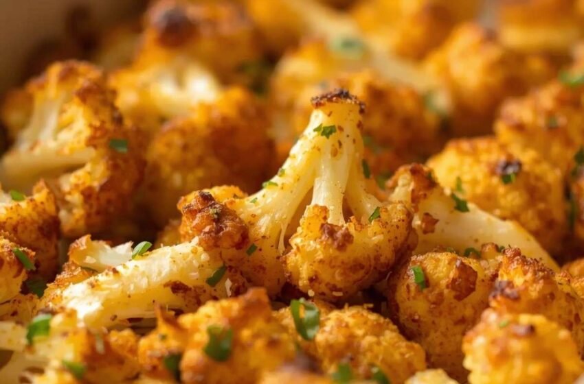 Crispy Roasted Cauliflower