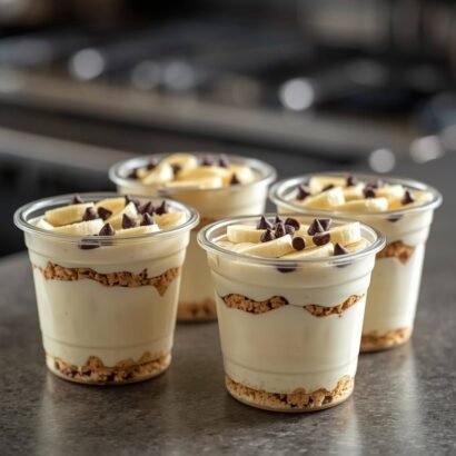 High Protein Banana Pudding Cups
