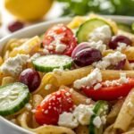 Mediterranean Feta Pasta Salad Recipe