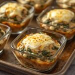 Keto Spinach Chicken Bowls
