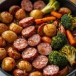 Honey Garlic Kielbasa with Veggies Recipe