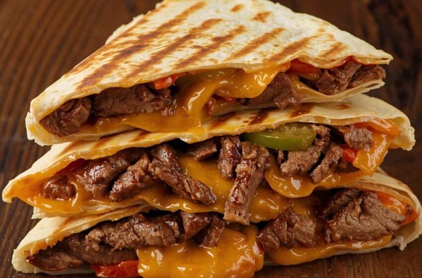 Steak Fajita Quesadillas