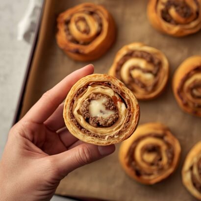 Sausage Cream Cheese Pinwheels