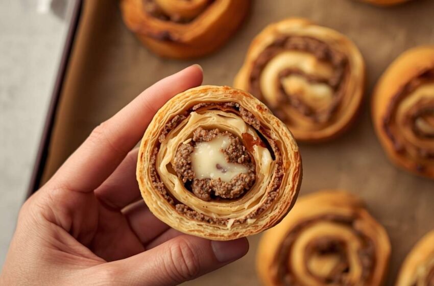 Sausage Cream Cheese Pinwheels