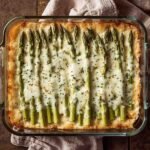 High Protein Asparagus Cheese Bake