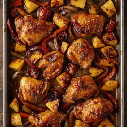 Hawaiian Chicken Sheet Pan Recipe