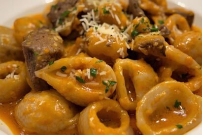 Thumbnail for Creamy Paprika Steak Shells