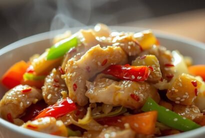 Thumbnail for Keto Chinese Chicken Cabbage Stir Fry