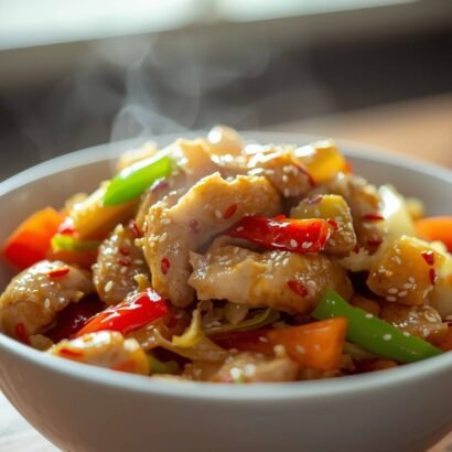 Keto Chinese Chicken Cabbage Stir Fry