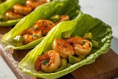 Thumbnail for Shrimp Avocado Lettuce Boats
