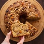 Healthy Oatmeal Apple Carrot Cake (No Sugar, No Flour)