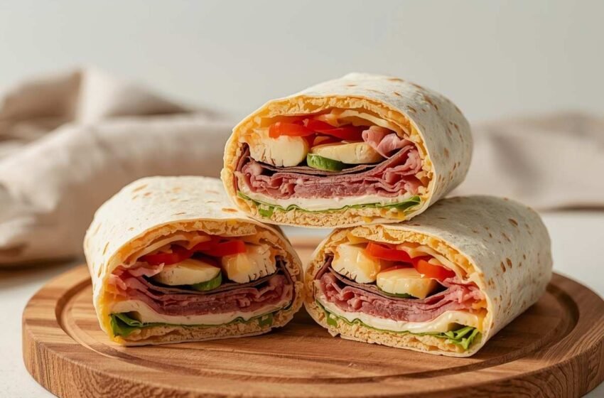 Keto Italian Grinder Wrap