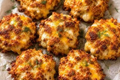 Thumbnail for Cheesy Chicken Fritters