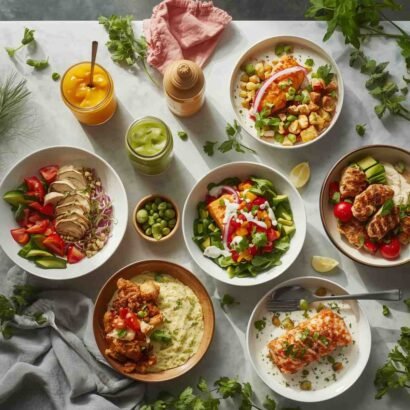 7-Day Clean Eating Spring Meal Plan Packed with Protein, Fresh Flavor & No-Sugar