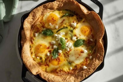 Thumbnail for Baked Zucchini, Feta & Egg Tortilla